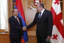 Премьер-министр Армении встретился с Президентом Грузии