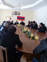 Reporting meeting of Tsaghkahovit initial organization of RPA Aragats territorial organization was held