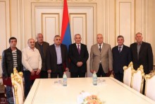 Galust Sahakyan Awards a Group of Employees of the National Assembly