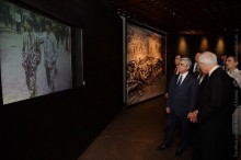 PRESIDENT SERZH SARGSYAN VISITS THE UNITED STATES HOLOCAUST MEMORIAL MUSEUM
