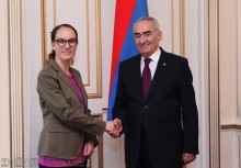 Galust Sahakyan Receives the Chair of the Committee on Foreign Affairs of the Senate of Mexico