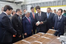 Президент присутствовал на церемониях открытия первых в Армении фаблабов и закладки нового корпуса средней школы «Айб»