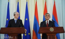 Президент Серж Саргсян принял председателя Европейского Совета Хермана Ван Ромпея