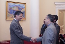 Тигран Саркисян принял новоназначенного посла Ирана в Армении