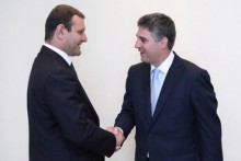 Taron Margaryan had a meeting with Charge d'affaires of Lebanon to the RA