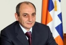 Бако Саакян выразил благодарность народу Нагорно-Карабахской Республики 