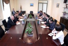 Yerevan Mayor Taron Margaryan had a meeting with the representatives of Asian Development Bank
