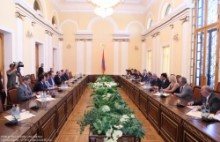 Председатель НС О.Абраамян принял вице-премьера Ирака Рауша Нур Шауэйса