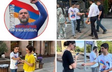 Շարունակվում է ՀՀԿ երիտասարդների ակցիան` ի պաշտպանություն Արմեն Աշոտյանի և մյուս քաղբանտարկյալների