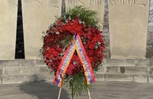  ՀՀ երրորդ նախագահ Սերժ Սարգսյանի անունից այսօր ծաղկեպսակ է դրվել «Եռաբլուր» զինվորական պանթեոնում