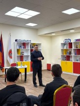 «Երիտասարդ դեսպան» ծրագրի շրջանակներում  Էդուարդ Շարմազանովը հանդես է եկել «Խորհրդարանական դիվանագիտություն» թեմայով դասախոսությամբ