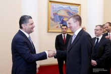 Премьер-министр принял Министра иностранных дел Латвии