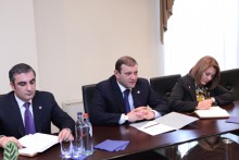 Yerevan Mayor had a meeting with the leader of the Armenian office of the OSCE