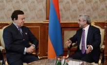 President Serzh Sargsyan received the USSR People’s Artist Iosif Kobzon