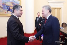 Тигран Саркисян принял Председателя Коллегии Евразийской экономической комиссии