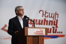 Meeting with voters in Davtashen administrative district