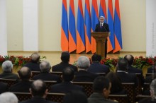 CONGRATULATORY MESSAGE BY PRESIDENT SERZH SARGSYAN ON THE OCCASION OF ARMY DAY