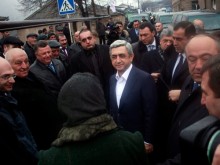 Pre-election meetings in Tavush and Lori regions