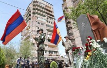 Yerevan Mayor Taron Margaryan participated in the opening of the memorial of the fallen azatamartiks