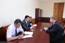 Вице-спикер НС принял посла Литвы в Армении