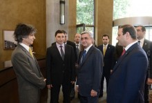 PRESIDENT SARGSYAN ATTENDED THE CEREMONY OF OPENING THE TUFENKIAN TRADITIONAL YEREVAN HOTEL COMPOUND