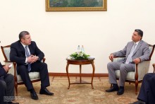 Тигран Саркисян и Вице-премьер-министр Грузии обсудили вопросы, касающиеся расширения двусторонних связей