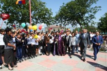 При участии Премьер-министра сдана в эксплуатацию средняя школа села Тех