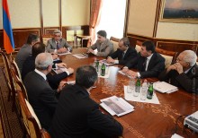 PRESIDENT INVITED A MEETING ON THE SEVAN LAKE RELATED PROBLEMS