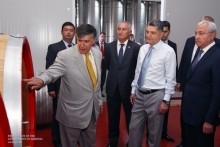 Премьер-министр ознакомился с ходом инвестиционной программы, осуществляемой в Арагацотнской области при содействии Правительства