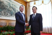 Встретились премьер-министры Армении и Китая: Китай дополнительно предоставит Армении грант в размере 16 млн долларов