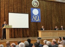 Председатель НС О.Абраамян принял участие в торжественном мероприятии к 80-летию юридического факультета ЕГУ