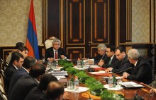 PRESIDENT SERZH SARGSYAN INVITED A MEETING OF THE NATIONAL SECURITY COUNCIL