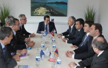 Taron Margaryan had meeting with the President of the Regional Council of Rhone-Alpes  