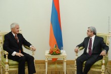 PRESIDENT SERZH SARGSYAN RECEIVED THE SECRETARY GENERAL OF THE COUNCIL OF EUROPE THORBJØRN JAGLAND