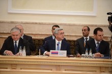 PRESIDENT PARTICIPATED AT THE COUNCIL OF THE CIS HEADS OF STATE IN MINSK