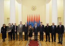 PRESIDENT RECEIVED PARTICIPANTS OF THE MINISTERIAL SUMMIT OF THE MINISTERS OF EDUCATION OF THE EU EASTERN PARTNERSHIP AND BSEC