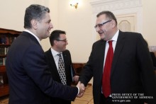 Тигран Саркисян обсудил с Миланом Цабрнохом вопросы, касающиеся отношений РА-ЕС