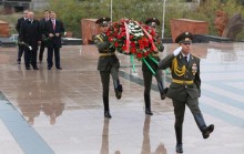 A tribute of respect to the memory of the victims of the Great Patriotic and the Artsakh wars  
