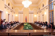 ՀՀ ԱԺ նախագահ Հովիկ Աբրահամյանն ընդունեց ՌԴ Պետական դումայի պատվիրակությանը