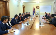 Yerevan Mayor Taron Margaryan had a meeting with the President of the NKR Bako Sahakyan  