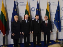 PRESIDENT MADE A STATEMENT AT THE SUMMIT OF THE HEADS OF STATE OF EASTERN PARTNERSHIP COUNTRIES IN VILNIUS