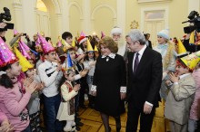 THE PRESIDENTIAL PALACE HOSTED NUMEROUS CHILDREN FROM BORDER VILLAGES OF ARMENIA