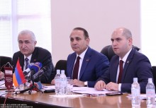 RA NA Speaker, Chairman of the Council of the Armenian State University of Economics Hovik Abrahamyan Takes Part in the Sitting of the ASUE Council