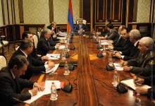 PRESIDENT SERZH SARGSYAN HELD A MEETING OF THE NATIONAL SECURITY COUNCIL