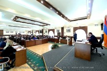 The Council of Elders of Yerevan confirmed the report on the implementation of the budget of Yerevan of 2013