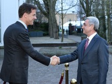 PRESIDENT SERZH SARGSYAN’S WORKING VISIT TO THE KINGDOM OF THE NETHERLANDS