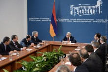 PRESIDENT HELD A CONSULTATION WITH THE LEADERSHIP OF THE MINISTRY OF FOREIGN AFFAIRS
