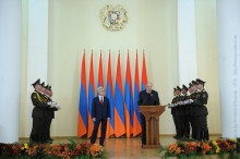 PRESIDENT SERZH SARGSYAN HANDED THE RA STATE AWARDS FOR 2013