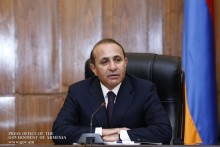 Prime Minister Hovik Abrahamyan receives IT sector representatives