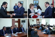 Тарон Маргарян посетил офис территориальной организации РПА Малатия-Себастии